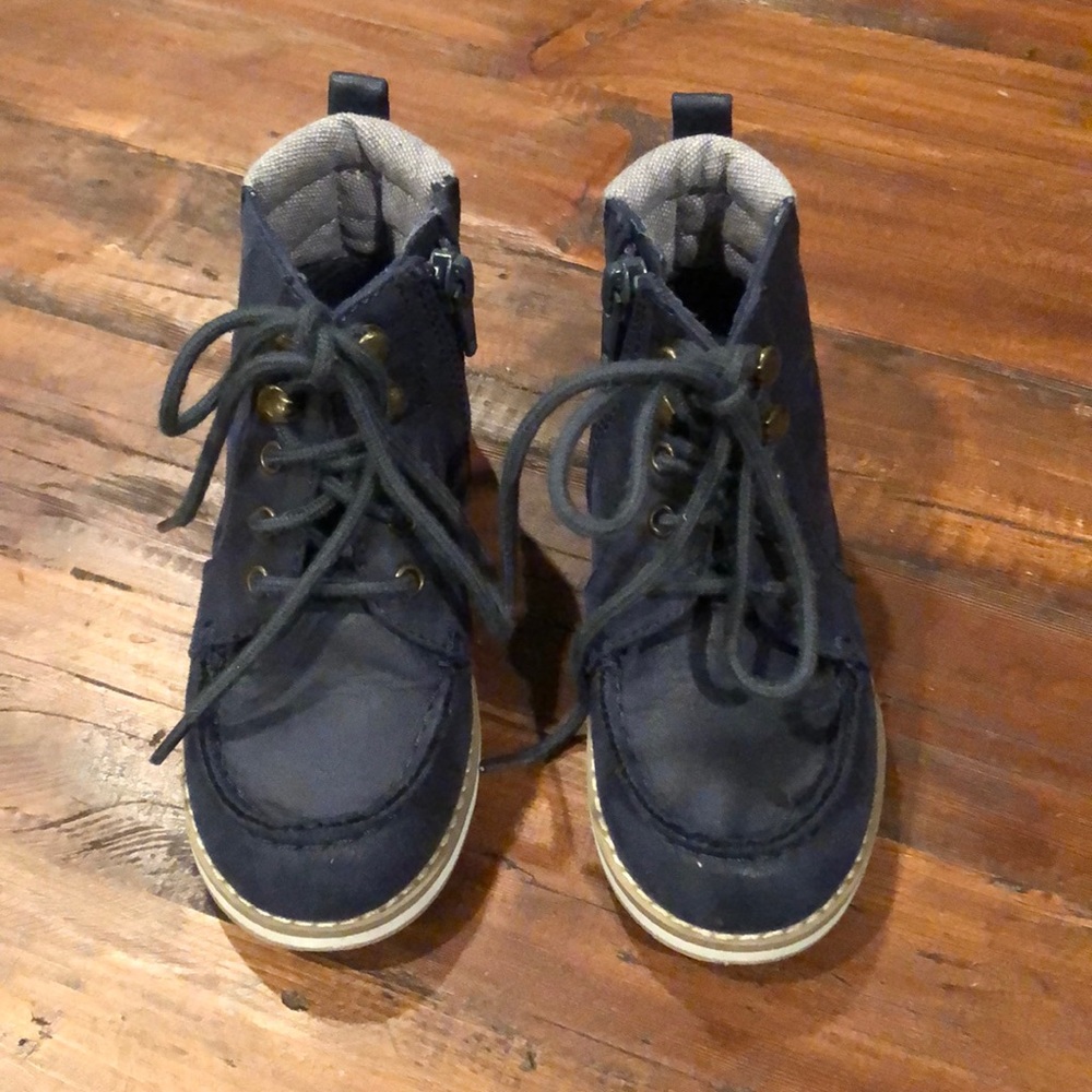 BabyGap Lace up high top boots - Picture 2 of 5